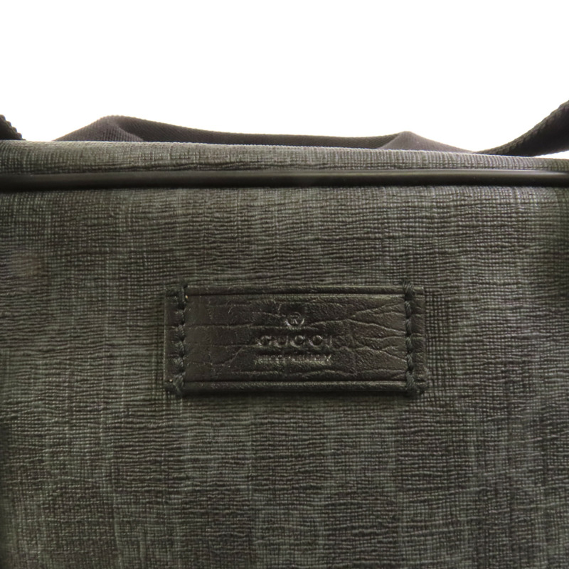 GUCCI 塗層帆布2way Shoulder Bag手挽肩背兩用袋-6