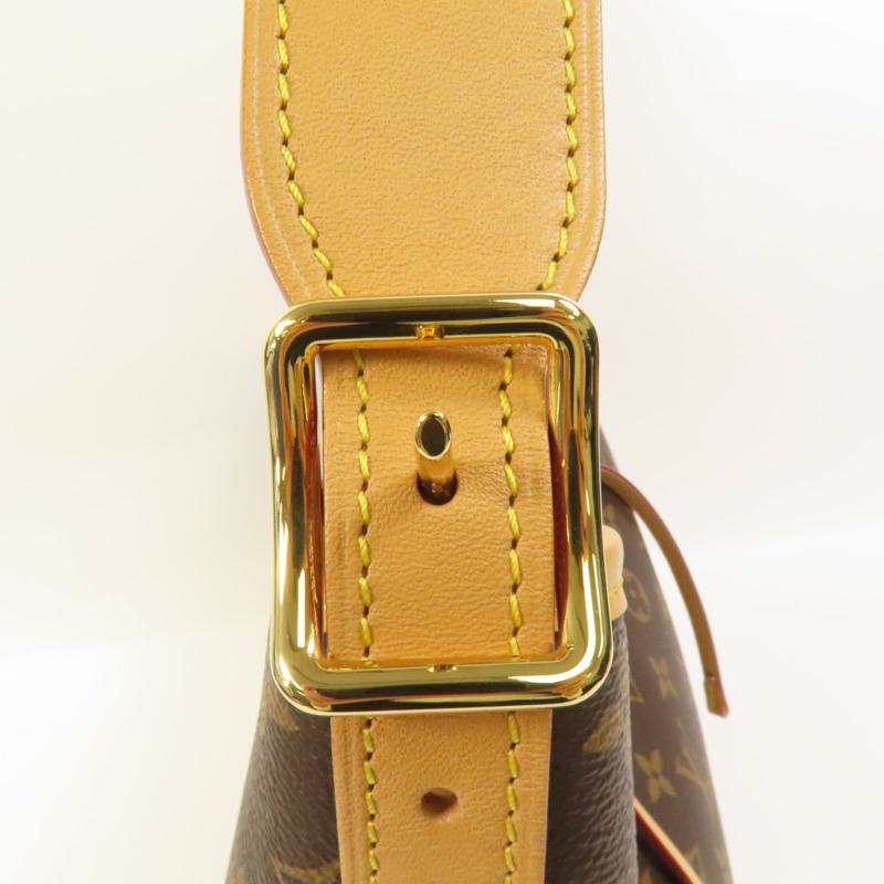 LOUIS VUITTON Monogram CarryAll PM金扣肩背袋-6