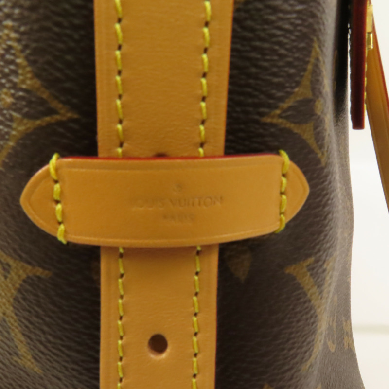 LOUIS VUITTON Monogram CarryAll PM金扣肩背袋-9