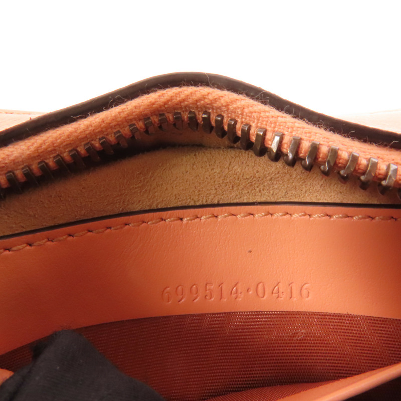 GUCCI 牛皮皮革GG Marmont Half Moon金扣手挽肩背兩用袋-8