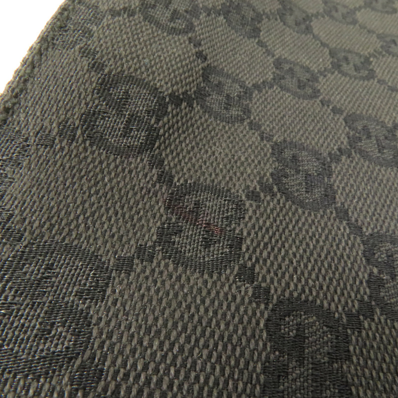 GUCCI 帆布Shoulder Bag銀扣肩背袋-14