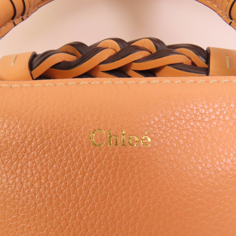 Chloe 牛皮皮革Small Daria Bag金扣手挽肩背兩用袋-6