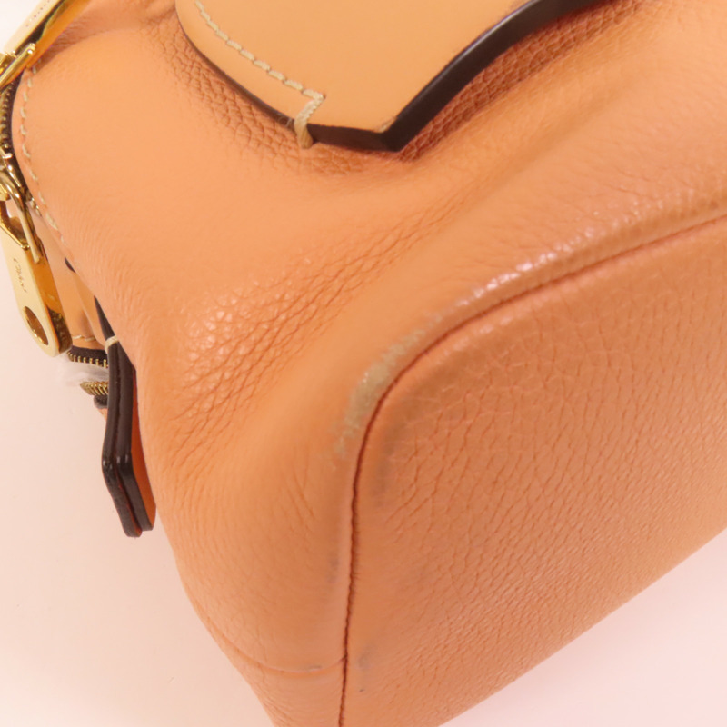 Chloe 牛皮皮革Small Daria Bag金扣手挽肩背兩用袋-14