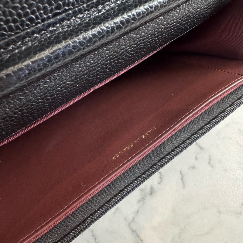 Chanel黑荔枝金雙C WOC 超經典🫶🫶-22