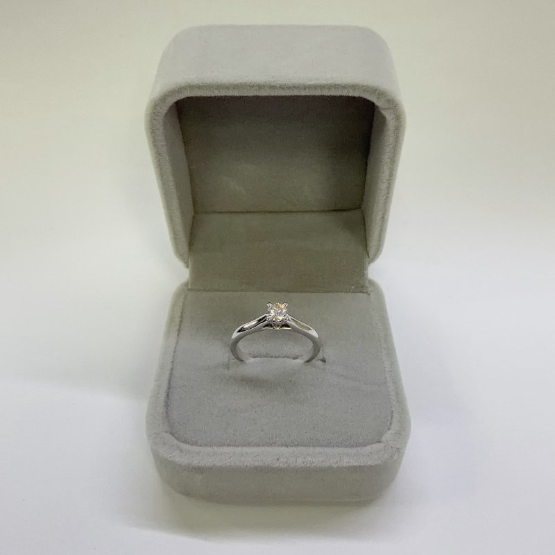 CARTIER 1895系列19分鉑金鑽戒-0