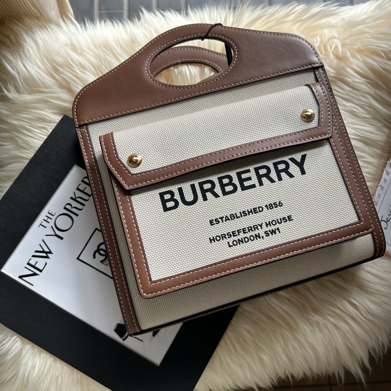 Burberry 帆布包全新-0