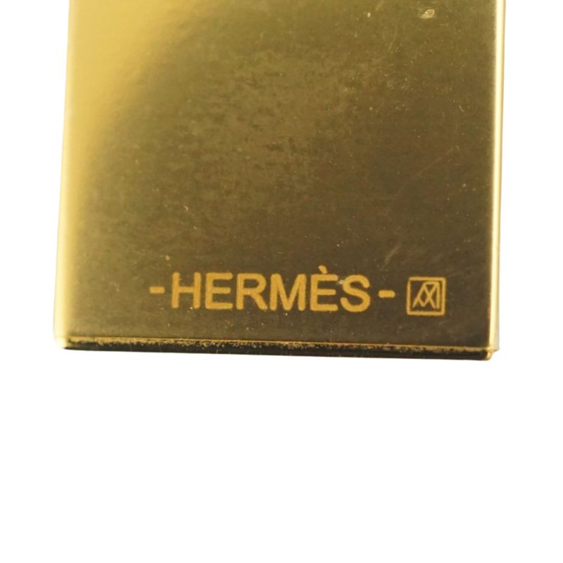 HERMES 愛馬仕 O’Kelly款鎖頭造型皮革項鍊(黑/金) (D刻/膠膜未拆)-5