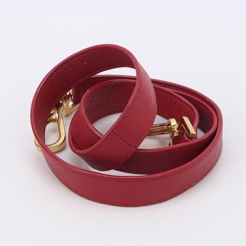 Saint Laurent MuseTwo牛皮純色金屬扣斜挎包單肩包-8