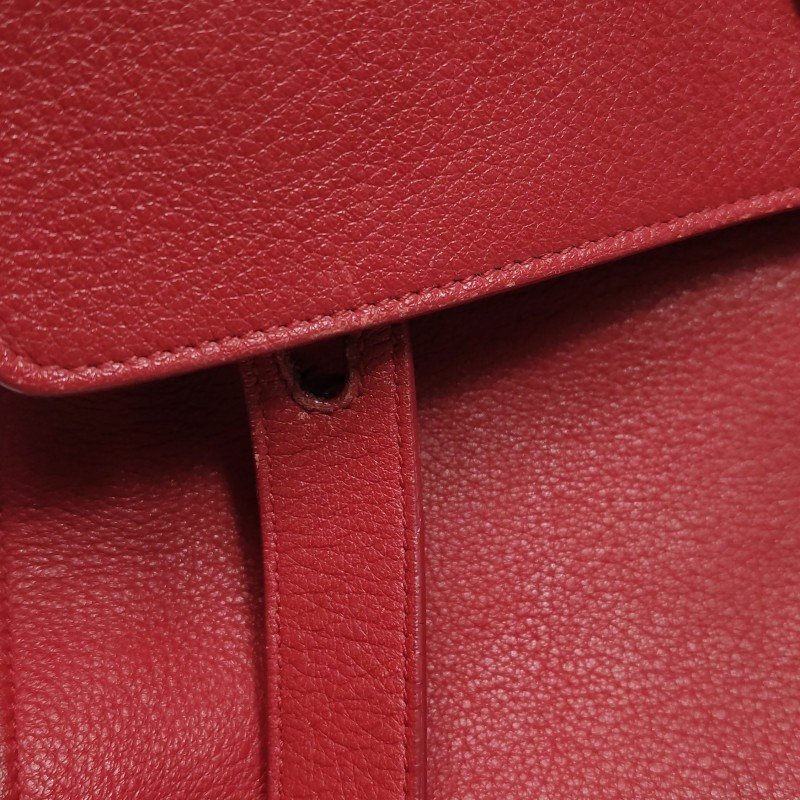 Saint Laurent MuseTwo牛皮純色金屬扣斜挎包單肩包-14