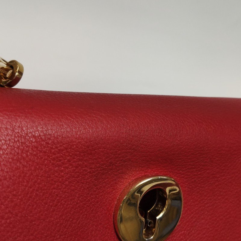 Saint Laurent MuseTwo牛皮純色金屬扣斜挎包單肩包-17