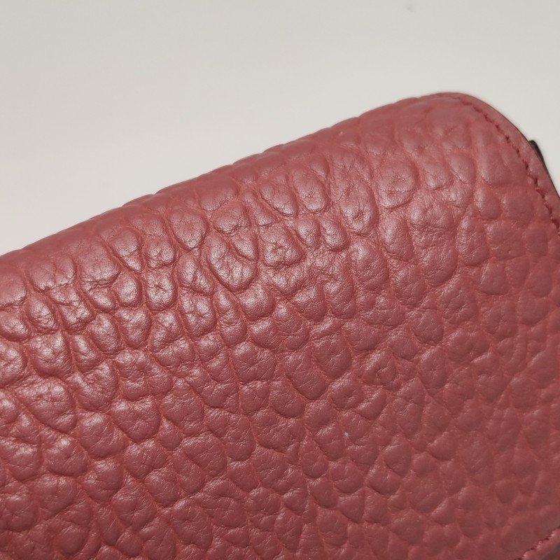 Burberry牛皮純色斜挎包單肩包-19