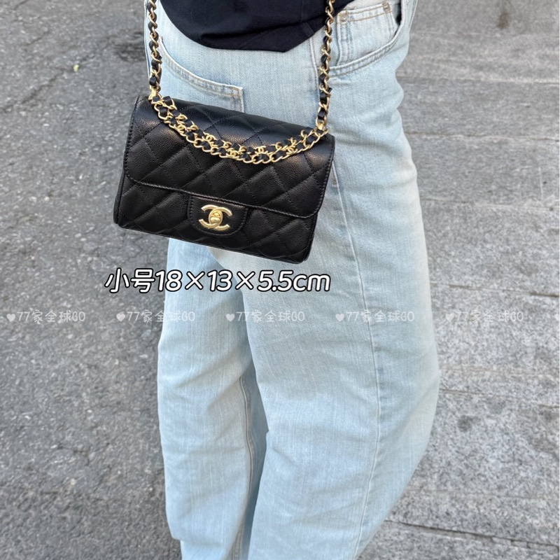 ❤️Chanel 25K 最新款荔枝牛18cm 方胖-4