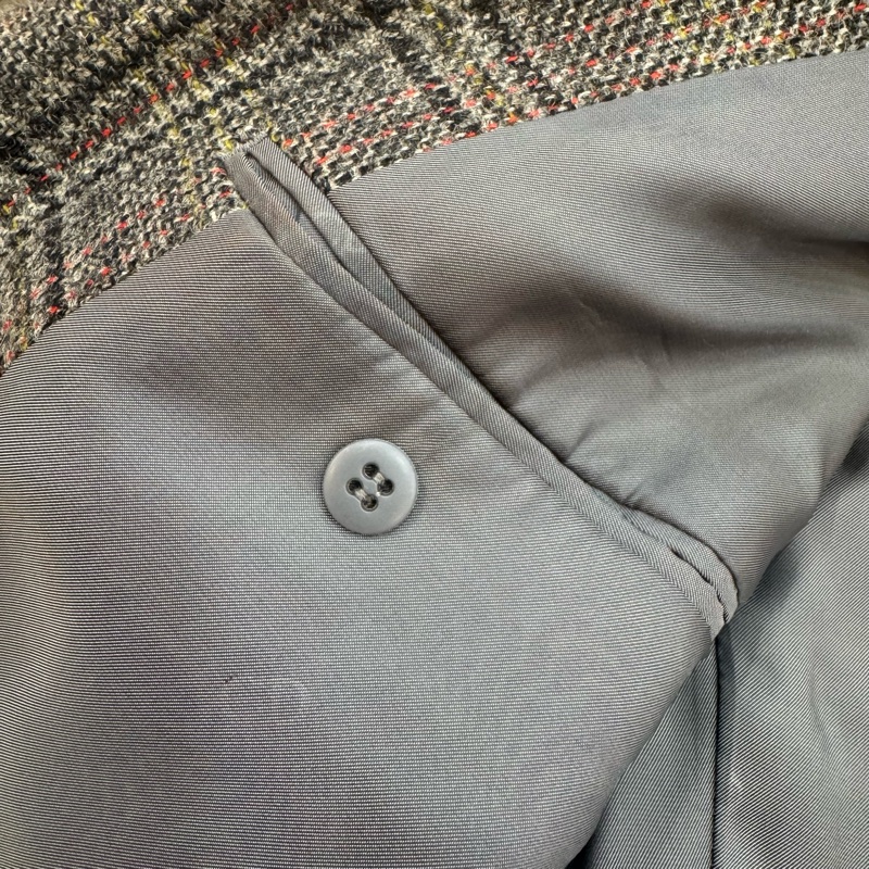 Dior 復古格紋 女士 西裝外套 vintage 二手-12