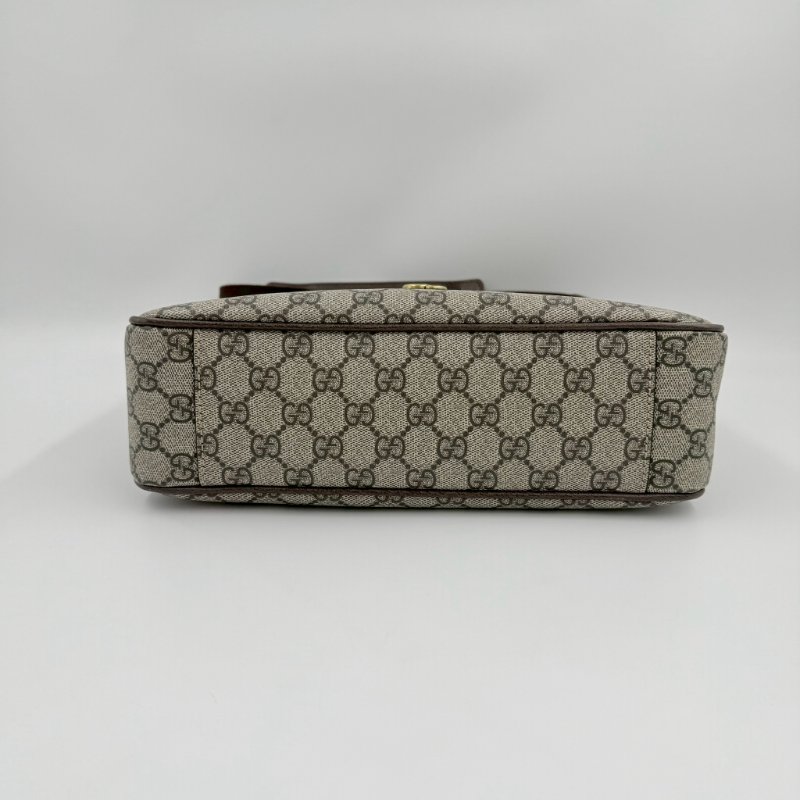 GUCCI原花金釦Ophidia下蓋郵差包-4