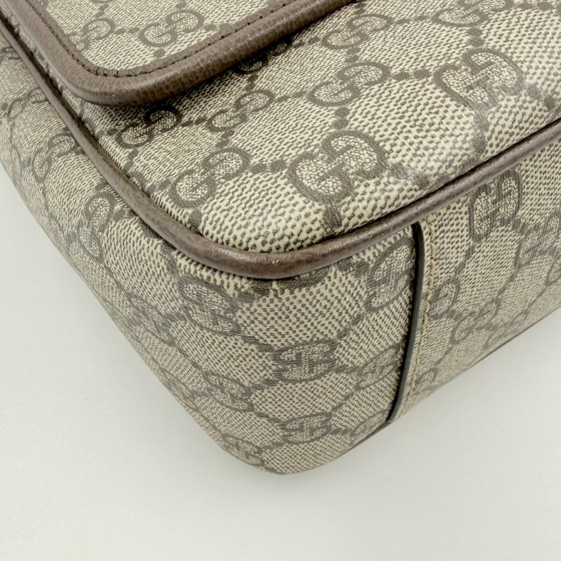 GUCCI原花金釦Ophidia下蓋郵差包-10