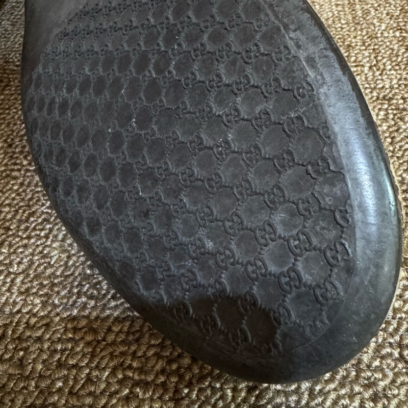 Gucci滿版老花經典平底鞋38.5-39適合-30