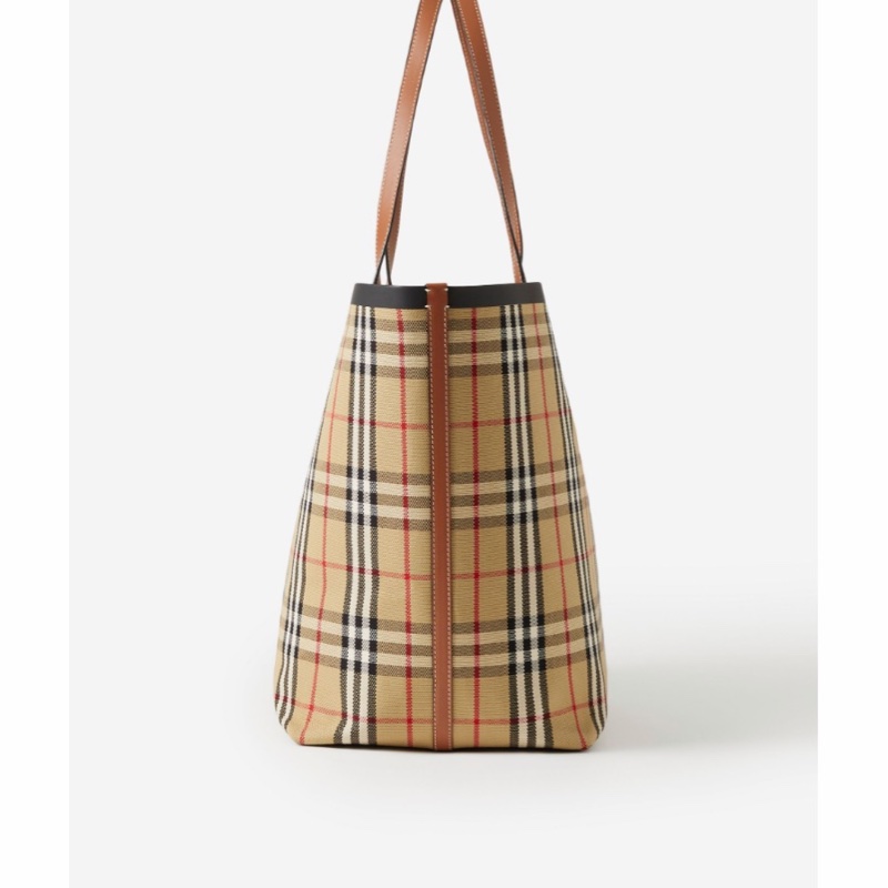 Burberry 女士 London 格紋大號手提包均碼碼大號、61cm*22cm*35cm-5