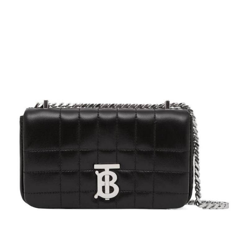 Burberry 女士 Lola - 絎縫迷你蘿納單肩包均碼碼常規、17 X 3.5 X 10 CM-0