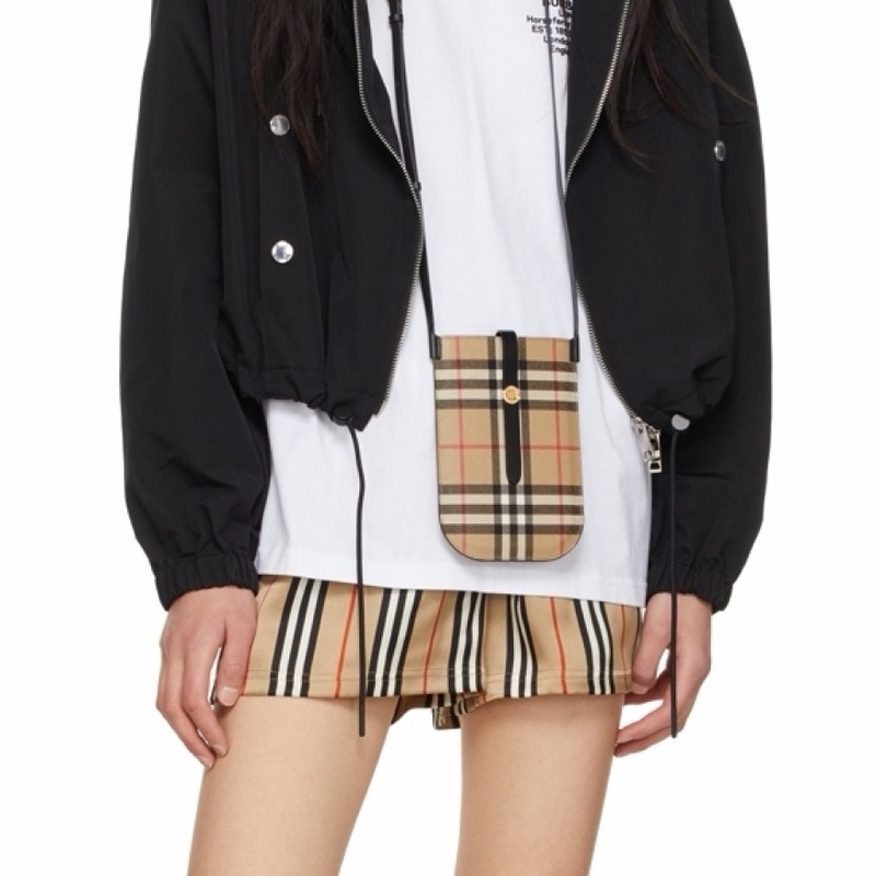 Burberry 女士 復古格紋 Anne 手機迷你包均碼碼常規、12cm*3.5cm*18cm-6