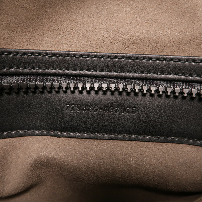 GUCCI 塗層帆布GG Supreme Backpack銀扣背包-5