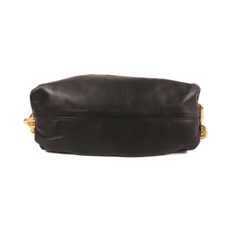BOTTEGA VENETA 牛皮皮革The chain Pouch金扣鏈帶肩背袋-3
