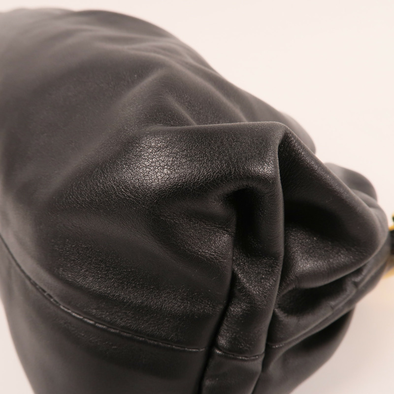 BOTTEGA VENETA 牛皮皮革The chain Pouch金扣鏈帶肩背袋-10