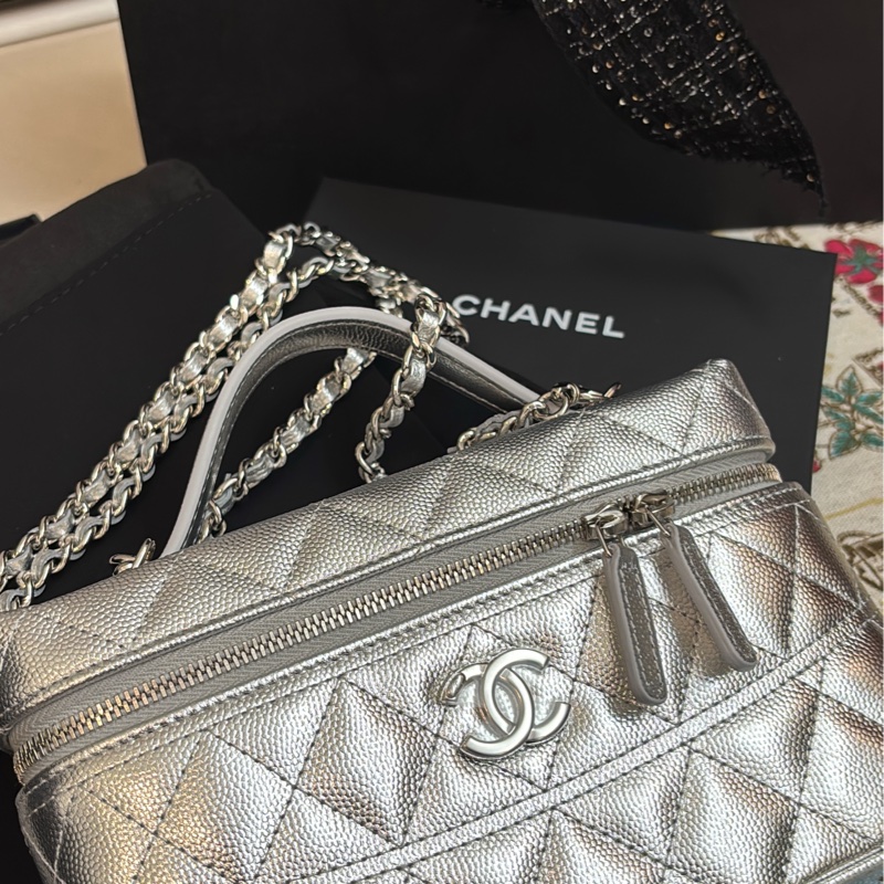 Chanel 25p銀色小盒子-1