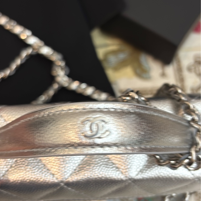 Chanel 25p銀色小盒子-3