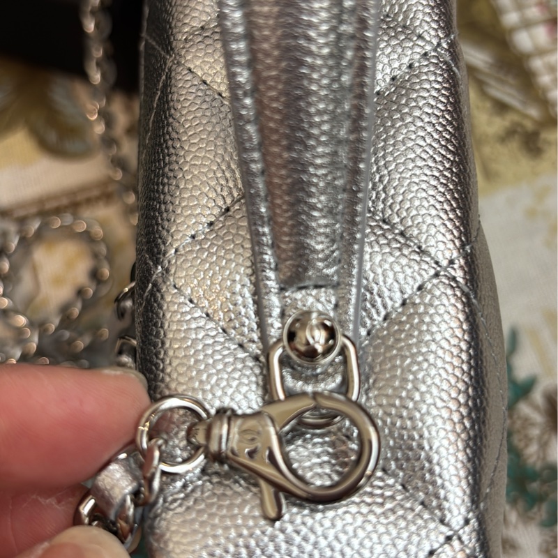 Chanel 25p銀色小盒子-6