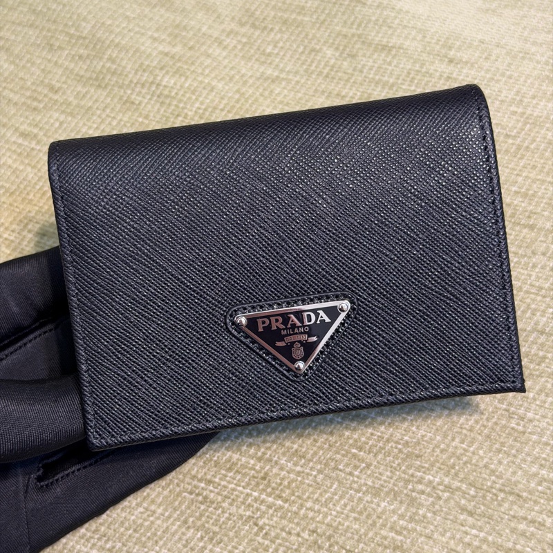 PRADA Saffiano皮革錢包-0