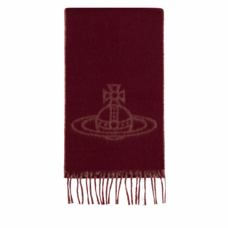 Vivienne Westwood 男女同款 流蘇圍巾均碼碼185cm*25cm-4