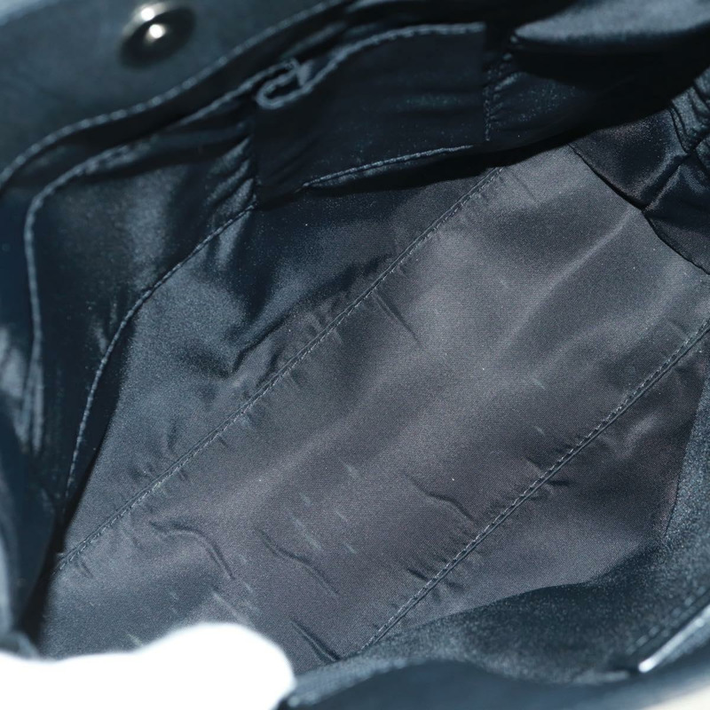 【日本直送】Christian Dior Trotter帆布手提包 黑色 銀色 正品 164034V-10