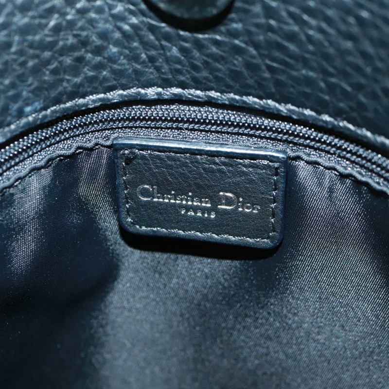 【日本直送】Christian Dior Trotter帆布手提包 黑色 銀色 正品 164034V-16