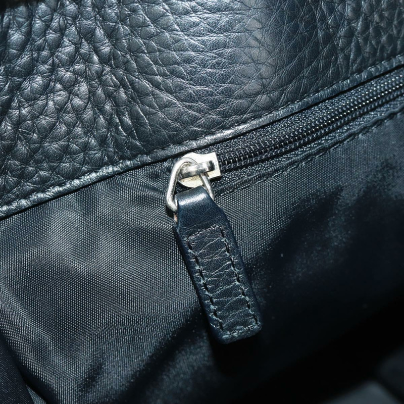 【日本直送】Christian Dior Trotter帆布手提包 黑色 銀色 正品 164034V-19