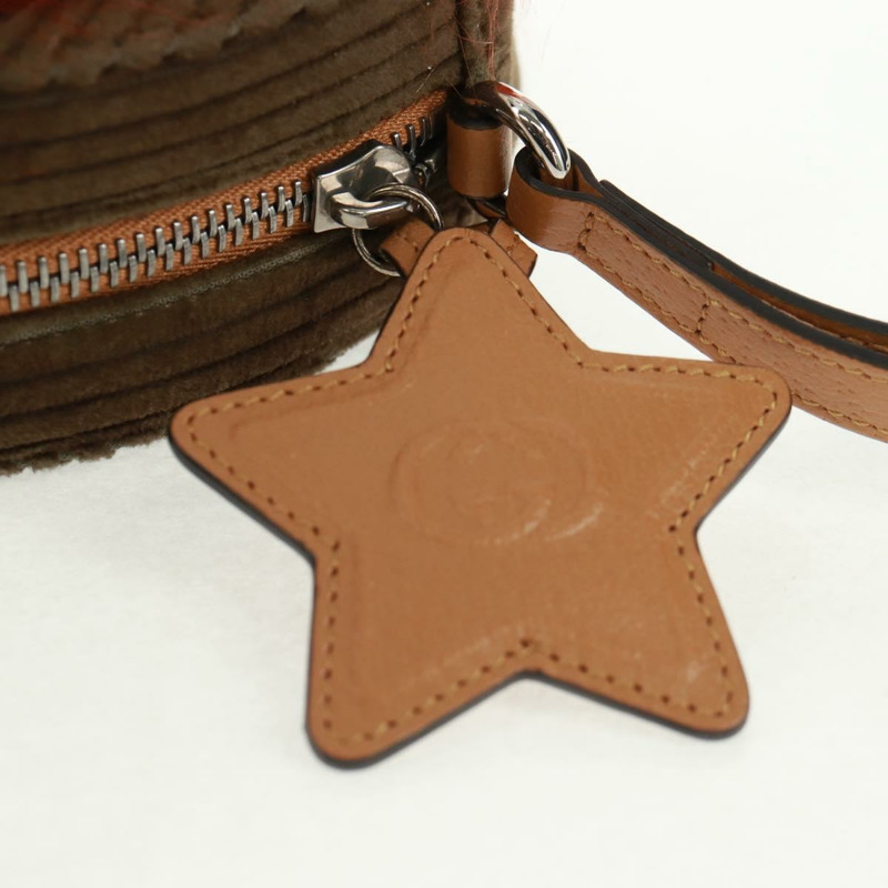 【日本直送】GUCCI 雙G獅子互扣手拿包,棕色/銀色皮革,貨號704806,正品編號157517SAV-8