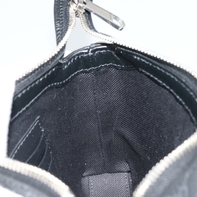 【日本直送】GUCCI GG Supreme 單肩包 PVC 黑色銀色 正品 157567SAV-21