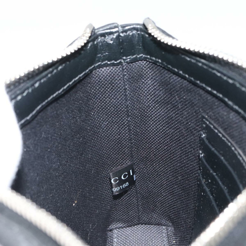 【日本直送】GUCCI GG Supreme 單肩包 PVC 黑色銀色 正品 157567SAV-22