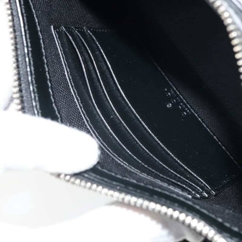 【日本直送】GUCCI GG Supreme 單肩包 PVC 黑色銀色 正品 157567SAV-23