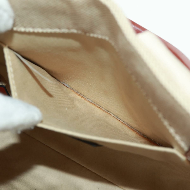 【日本直送】Chloe Woody 手提包 帆布 兩用 米色 金色 正品 am10533V-22