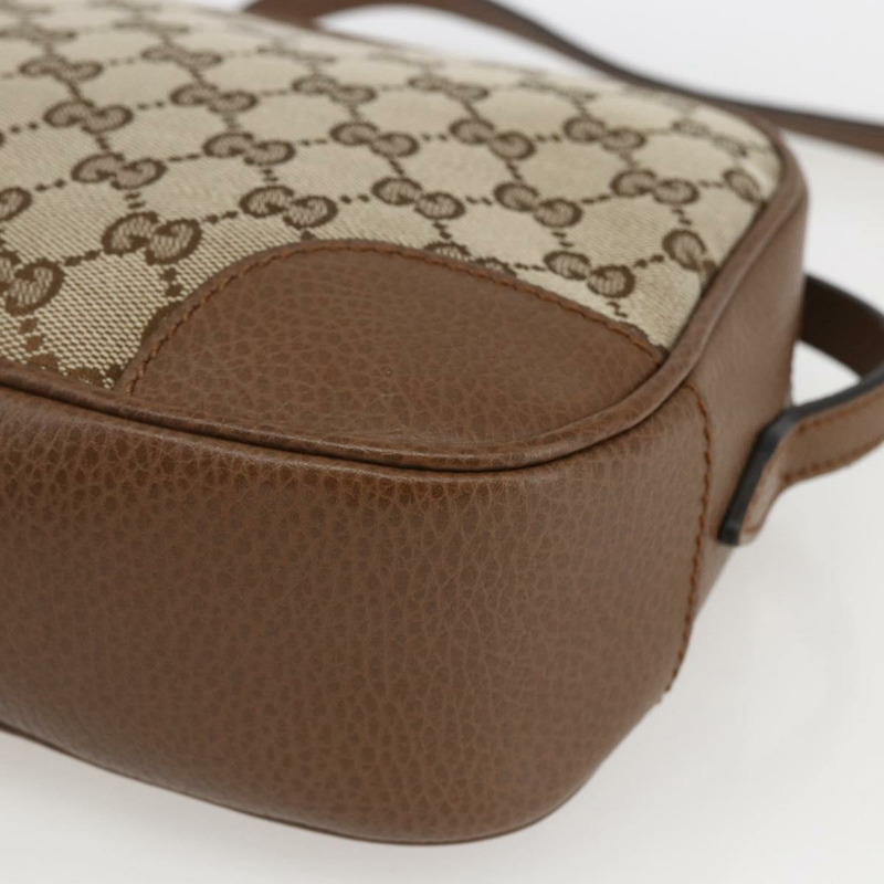 【日本直送】GUCCI GG帆布肩背包 米色/金色 449413 正品 ka1538M-13