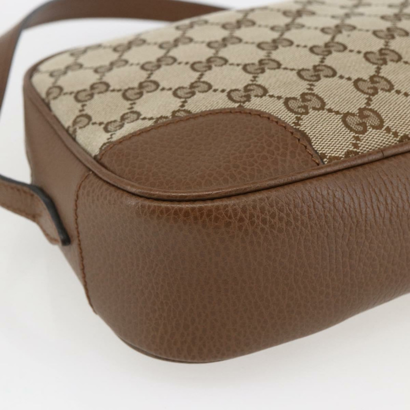 【日本直送】GUCCI GG帆布肩背包 米色/金色 449413 正品 ka1538M-16