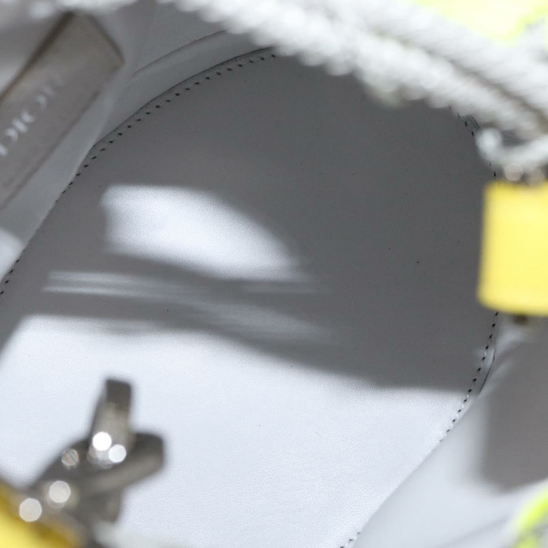 【日本直送】Christian Dior背包背包,青檸綠銀色,正品ka1545M-9