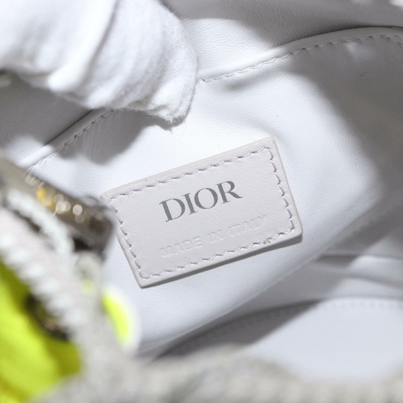 【日本直送】Christian Dior背包背包,青檸綠銀色,正品ka1545M-19