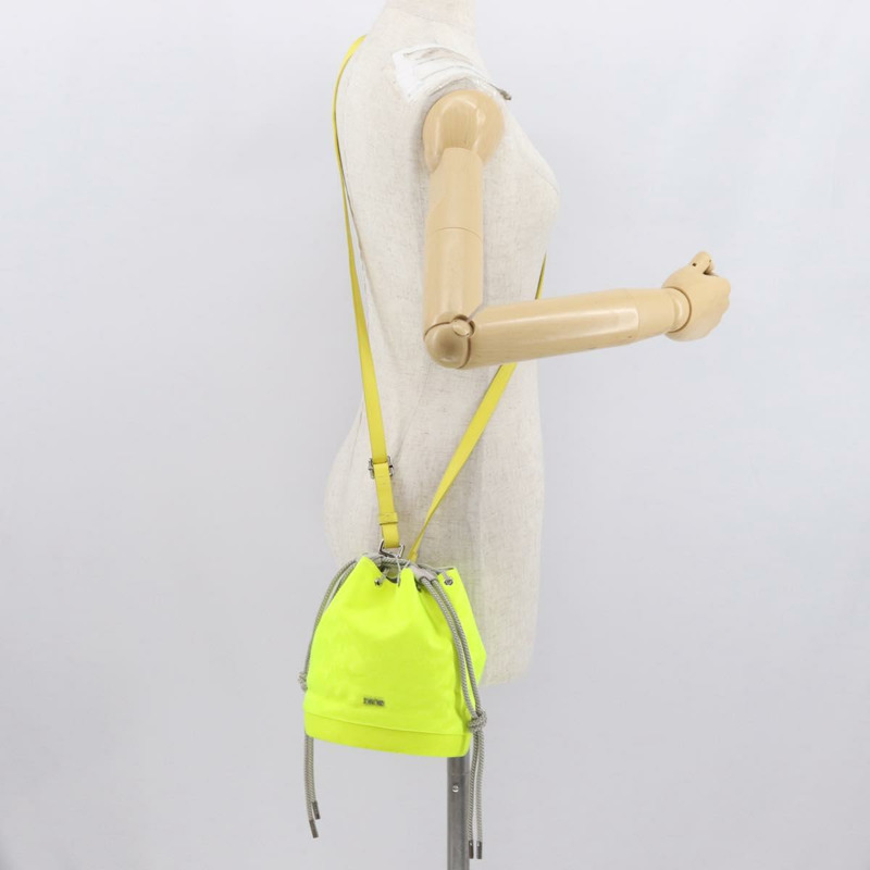 【日本直送】Christian Dior背包背包,青檸綠銀色,正品ka1545M-23