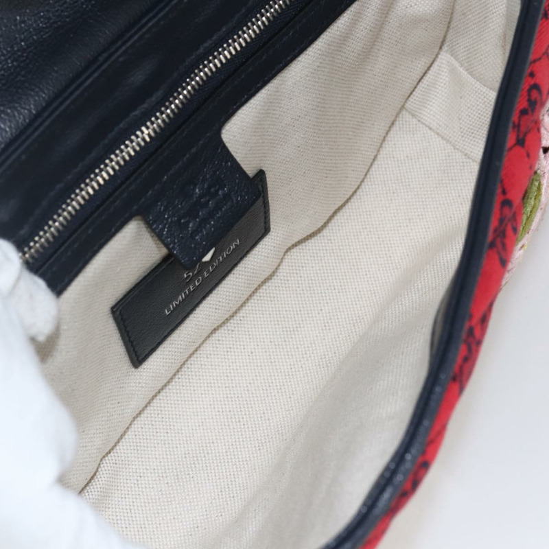 【日本直送】GUCCI GG帆布鏈條單肩包 紅色銀色 443497 正品 ka1533SAM-9