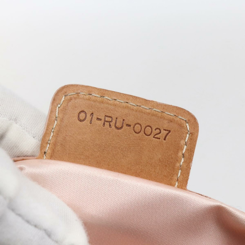 【日本直送】Christian Dior Trotter帆布浪漫手提包 米色 銀色 正品 165901V-11