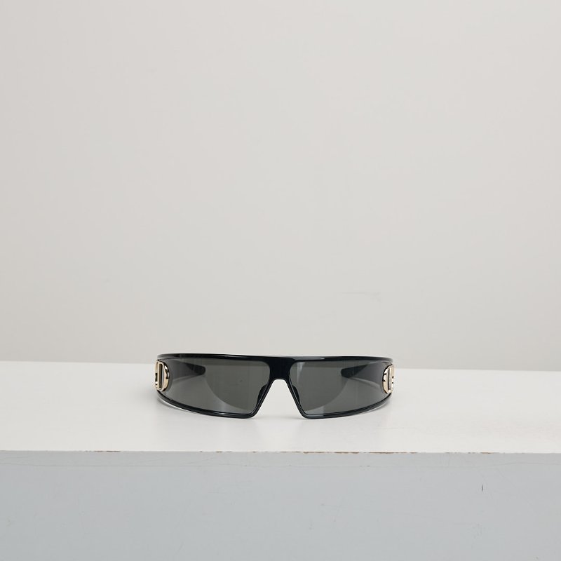 DIOR veryDior M1U 髮箍墨鏡 / 黑金-0