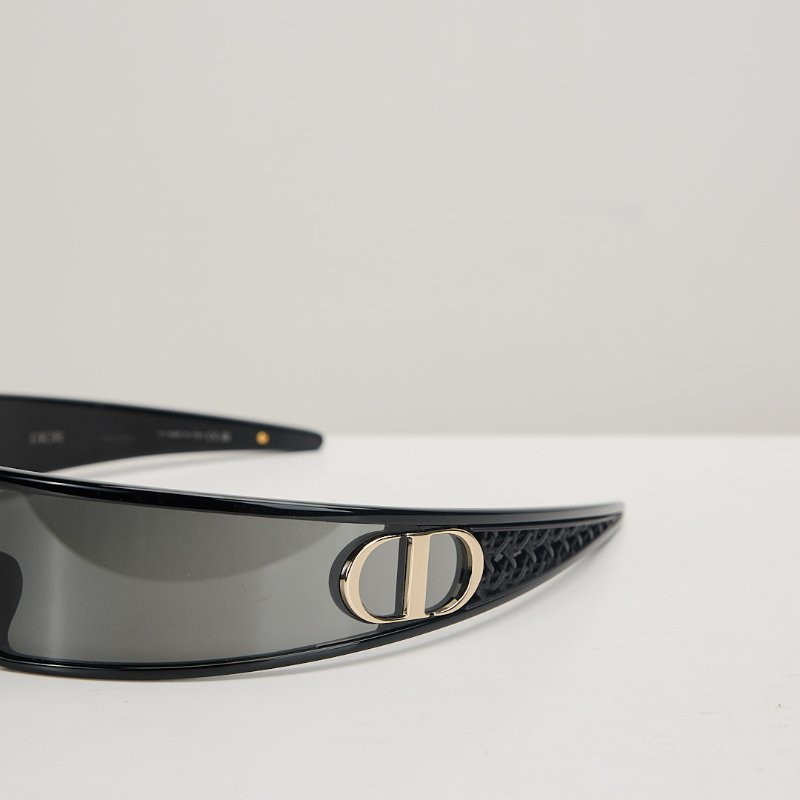 DIOR veryDior M1U 髮箍墨鏡 / 黑金-3