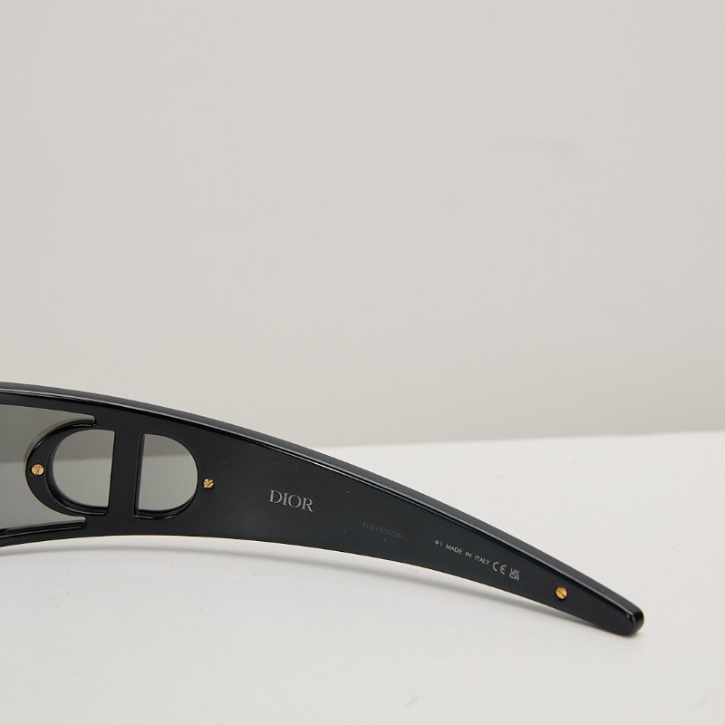 DIOR veryDior M1U 髮箍墨鏡 / 黑金-7
