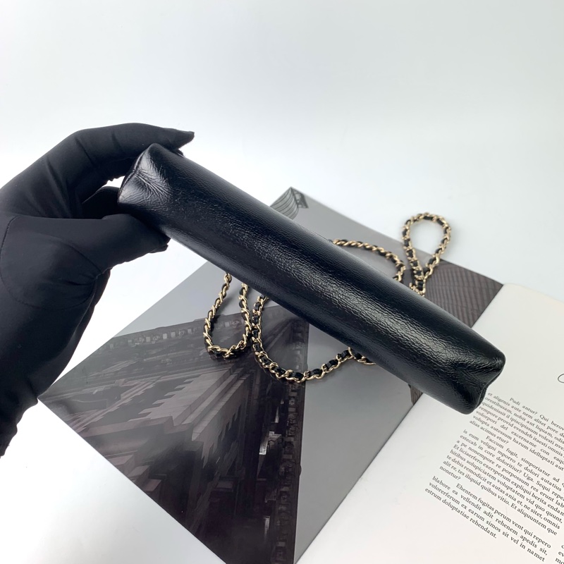 Chanel 31bag nano黑金-2